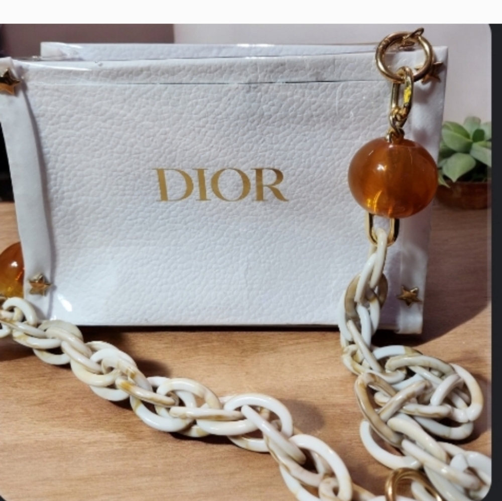Dior White and Gold Women's Bag